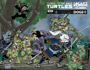 TEENAGE MUTANT NINJA TURTLES USAGI YOJIMBO WHEREWHEN #2 COVER A SAKAI CVR A