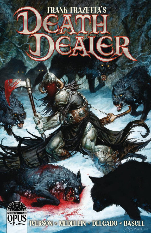 FRANK FRAZETTA DEATH DEALER #12 CVR A STAPLES