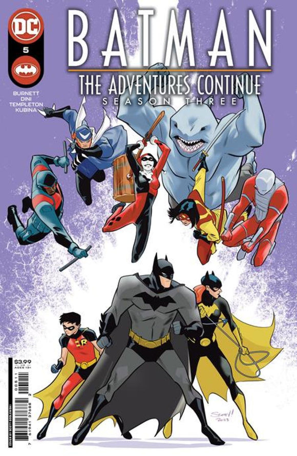 BATMAN THE ADVENTURES CONTINUE SEASON THREE #5 CVR A SCOTT GODLEWSKI OF 7