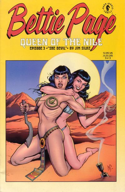 Bettie Page: Queen of the Nile 1999 #3 - 9.2 - $25.00