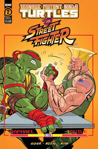 TEENAGE MUTANT NINJA TURTLES VS STREET FIGHTER #2 VAR C REILLY CVR C