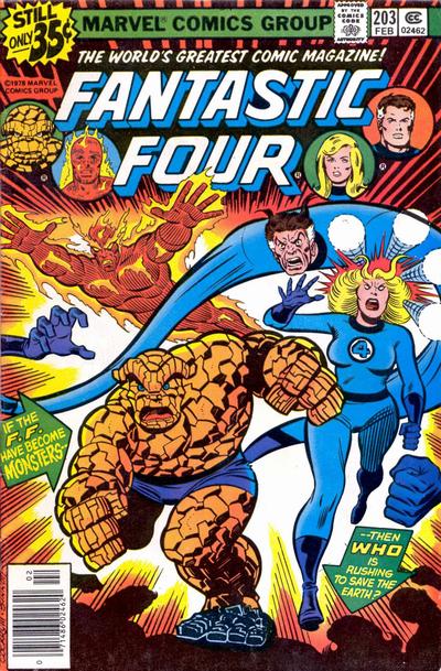 Fantastic Four 1961 #203 Regular Edition - back issue - $4.00