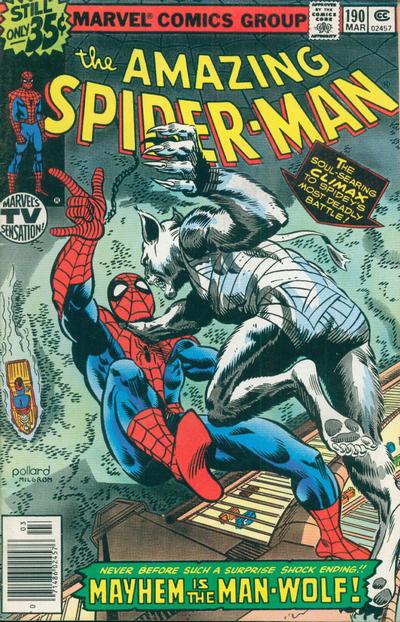 The Amazing Spider-Man 1963 #190 - back issue - $13.00