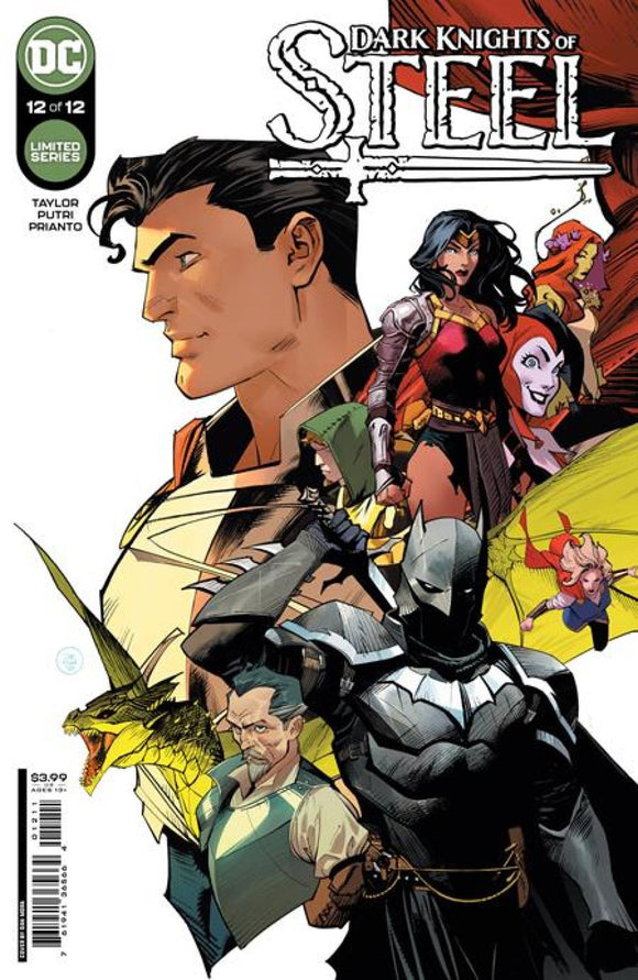 DARK KNIGHTS OF STEEL #12 CVR A DAN MORA (OF 12)