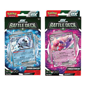 POKEMON TCG CHIEN-PAO EX OR TINKATON EX BATTLE DECK