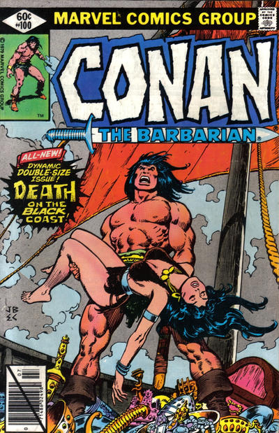 Conan the Barbarian 1970 #100 Direct ed. - 8.5 - $16.00