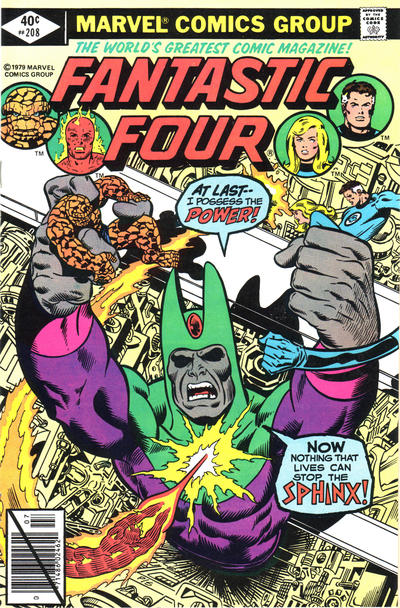 Fantastic Four 1961 #208 Direct ed. - back issue - $4.00