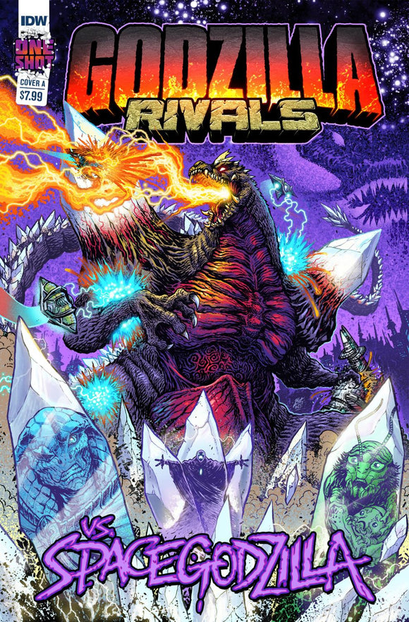 GODZILLA RIVALS VS SPACEGODZILLA COVER A FRANK CVR A