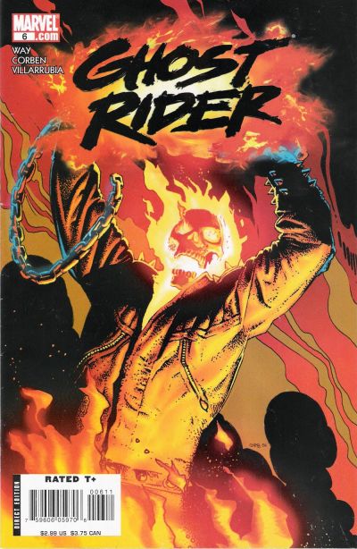 Ghost Rider 2006 #6 Direct Edition - back issue - $3.00