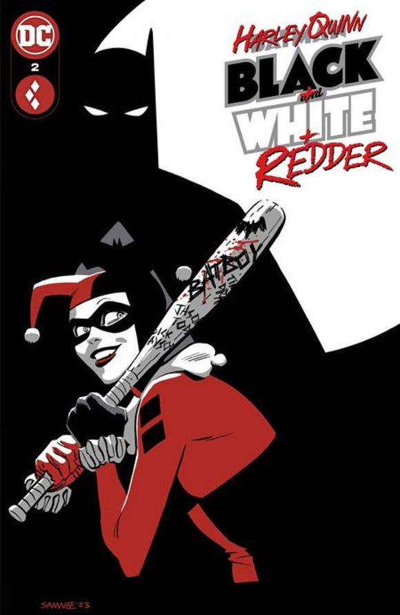 HARLEY QUINN BLACK WHITE REDDER #2 CVR A CHRIS SAMNEE (OF 6)