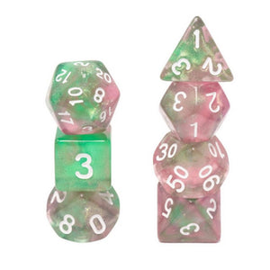 GLOW IN THE DARK REBIRTH RPG DICE SET