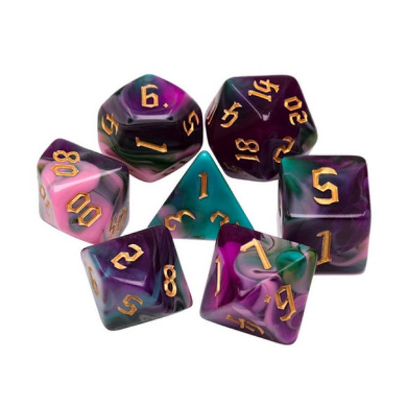 NIGHT ELVES RPG DICE SET