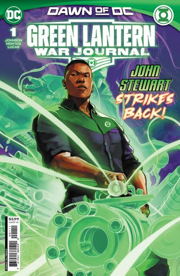 GREEN LANTERN WAR JOURNAL #1 CVR A TAJ TENFOLD