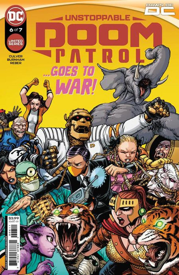 UNSTOPPABLE DOOM PATROL #6 CVR A CHRIS BURNHAM (OF 7)