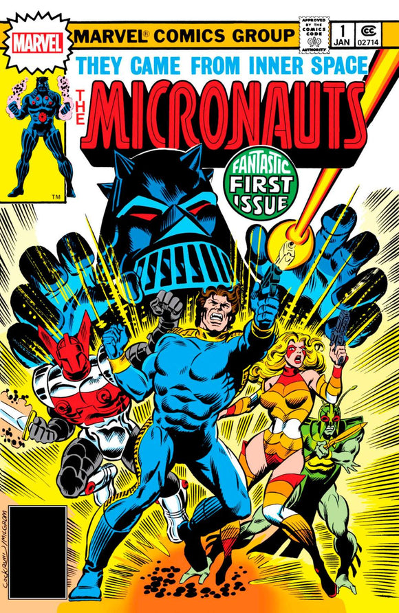 MICRONAUTS 1 FACSIMILE EDITION CVR A