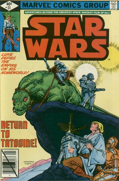 Star Wars 1977 #31 Direct ed. - back issue - $7.00