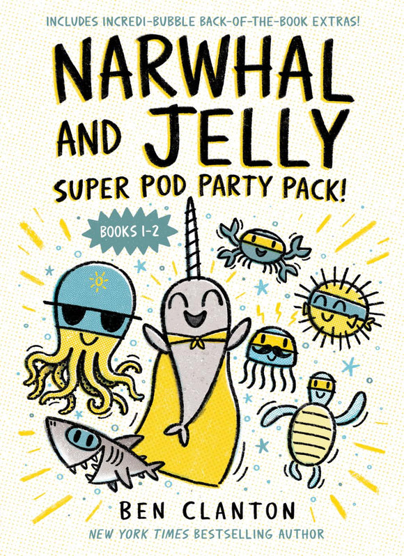 NARWHAL AND JELLY SUPER PODS PARTY PACK GN