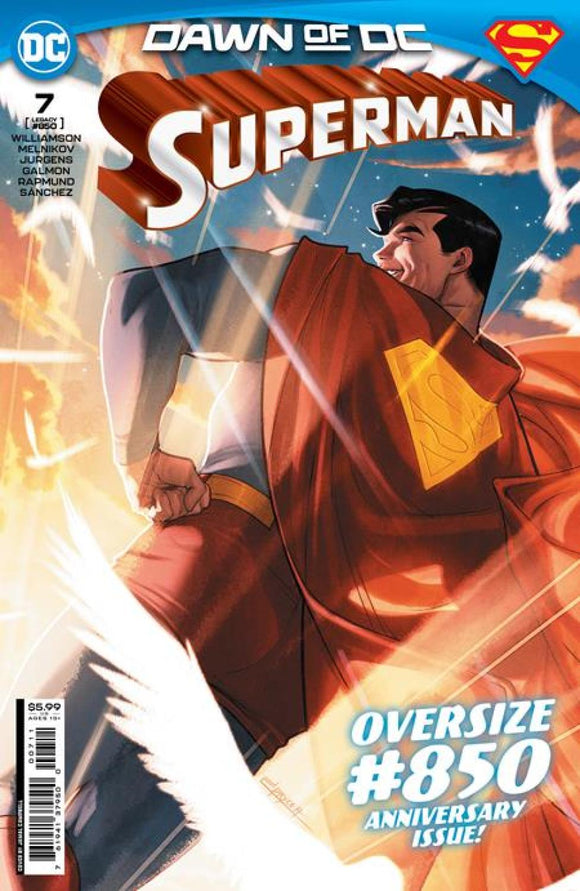 SUPERMAN #7 CVR A JAMAL CAMPBELL #850