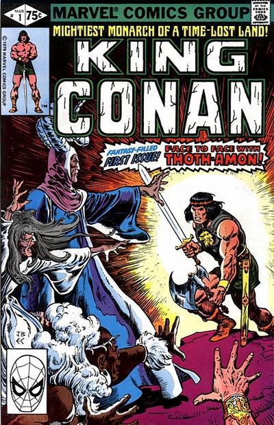 King Conan 1980 #1 Direct ed. - back issue - $7.00