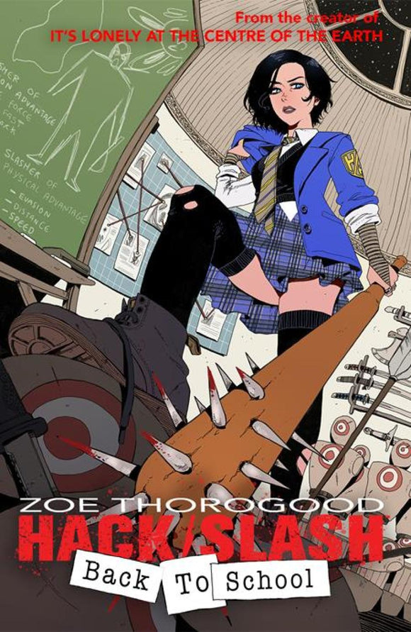 HACK SLASH BACK TO SCHOOL #1 CVR A ZOE THOROGOOD (OF 4)