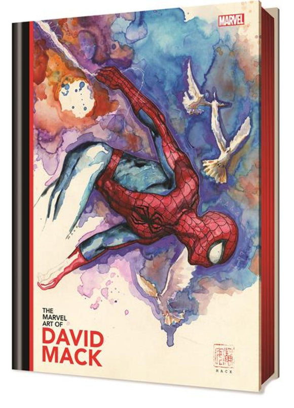 MARVEL ART OF DAVID MACK HC