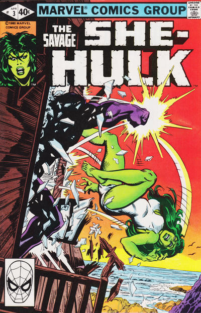 The Savage She-Hulk 1980 #3 Direct ed. - back issue - $6.00