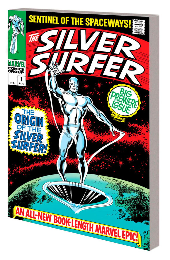MIGHTY MARVEL MASTERWORKS THE SILVER SURFER VOL 1 - THE SENTINEL OF THE SPACEWAYS DM ONLY TP