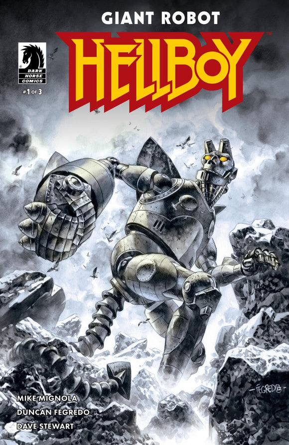 GIANT ROBOT HELLBOY #1 CVR A DUNCAN FEGREDO