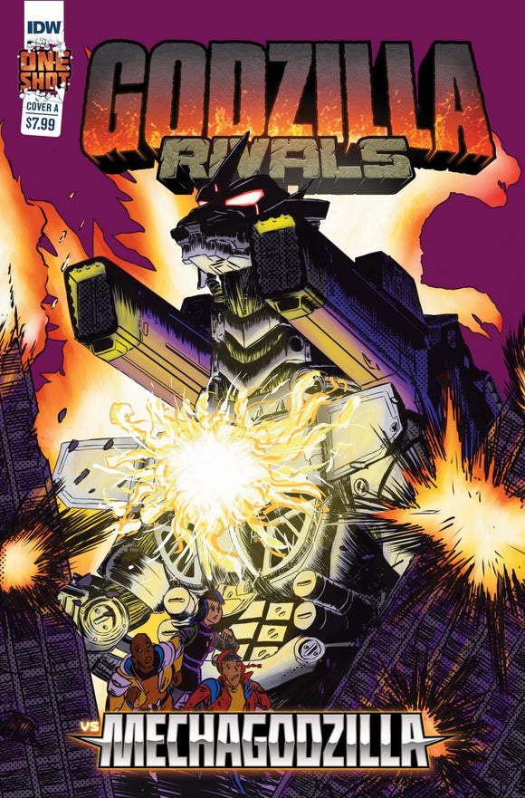 GODZILLA RIVALS VS MECHAGODZILLA COVER A MARTINEZ CVR A