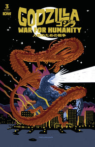 GODZILLA THE WAR FOR HUMANITY #3 COVER A MACLEAN CVR A