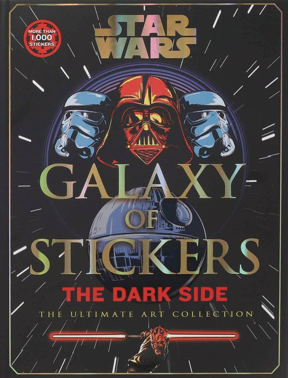 STAR WARS GALAXY OF STICKERS DARK SIDE HC