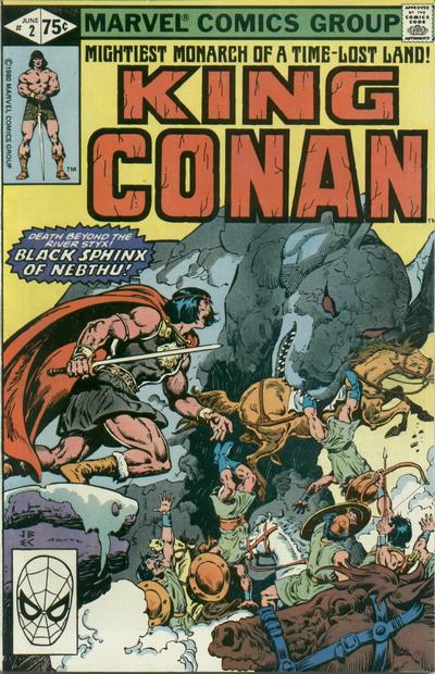 King Conan 1980 #2 Direct ed. - back issue - $5.00