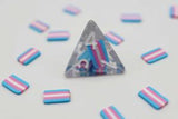 TRANSGENDER FLAG RPG DICE SET