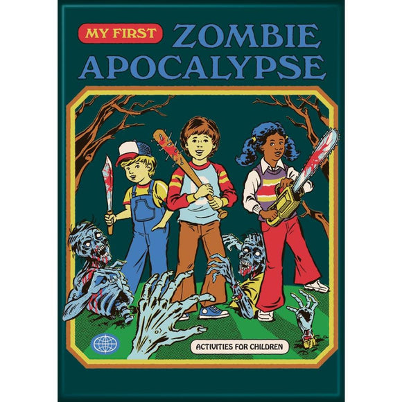 Steven Rhodes Zombie Apocalypse Magnet