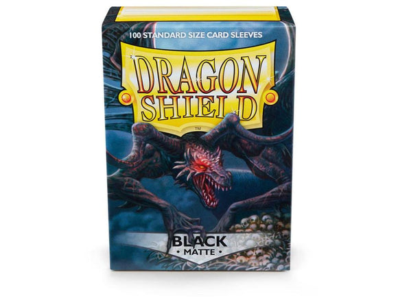 DRAGON SHIELDS 100 MATTE BLACK