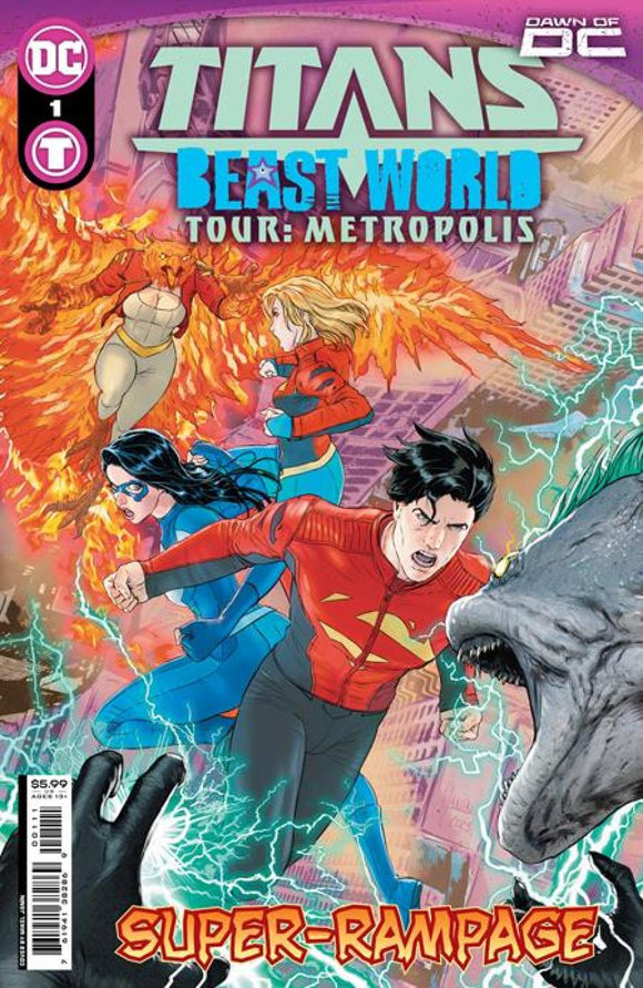 TITANS BEAST WORLD TOUR METROPOLIS #1 ONE SHOT CVR A MIKEL JANIN