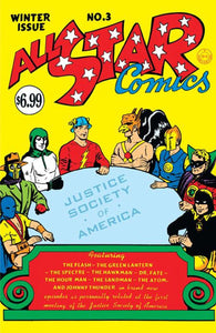 ALL-STAR COMICS #3 FACSIMILE EDITION CVR A EE HIBBARD