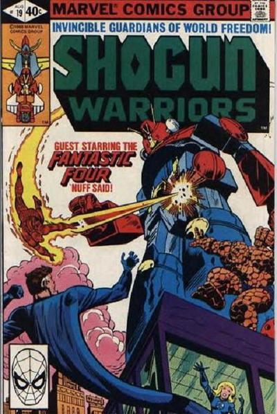 Shogun Warriors 1979 #19 Direct ed. - back issue - $5.00
