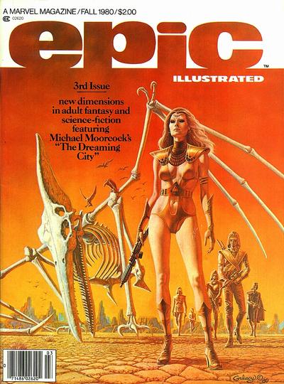 Epic Illustrated 1980 #3 - back issue - $14.00