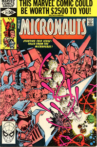 Micronauts 1979 #21 Direct ed. - back issue - $5.00