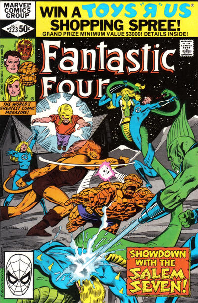 Fantastic Four 1961 #223 Direct ed. - back issue - $4.00