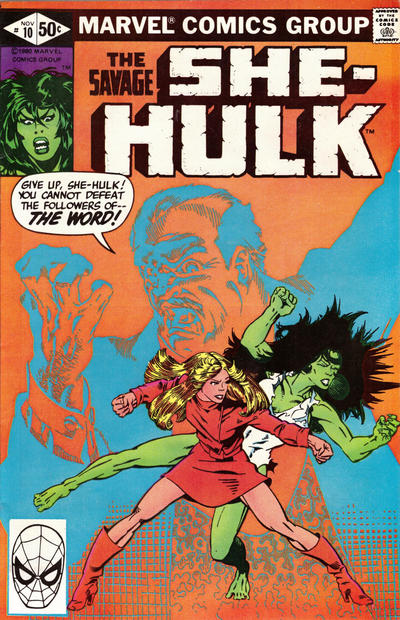 The Savage She-Hulk 1980 #10 Direct ed. - back issue - $7.00