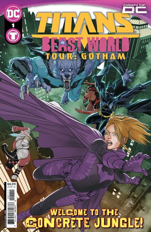 TITANS BEAST WORLD TOUR GOTHAM #1 ONE SHOT CVR A MIKEL JANIN