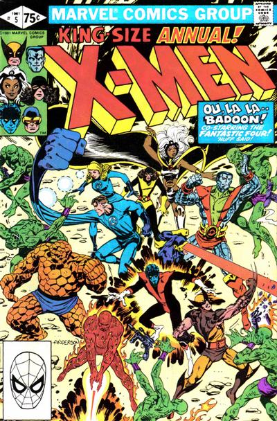 X-Men Annual 1970 #5 Direct ed. - back issue - $8.00