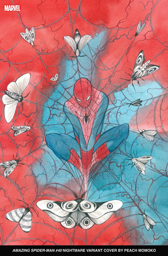 AMAZING SPIDER-MAN #40 PEACH MOMOKO NIGHTMARE VAR GW CVR B