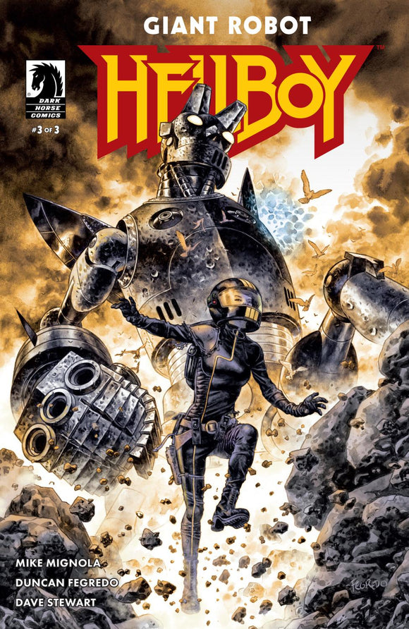 GIANT ROBOT HELLBOY #3 CVR A DUNCAN FEGREDO