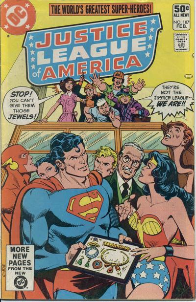 Justice League of America 1960 #187 Direct ed. - back issue - $4.00