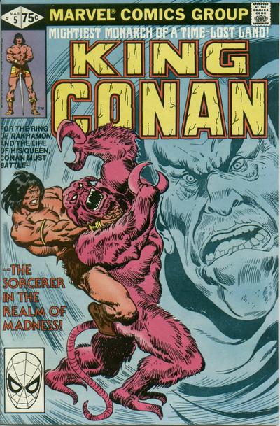 King Conan 1980 #5 Direct ed. - back issue - $5.00