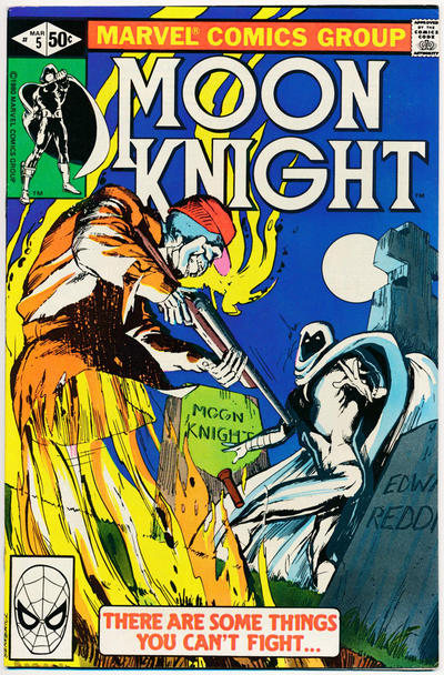 Moon Knight 1980 #5 Direct ed. - back issue - $4.00