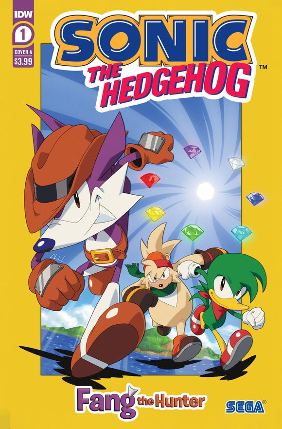 SONIC THE HEDGEHOG FANG THE HUNTER #1 COVER A HAMMERSTROM CVR A